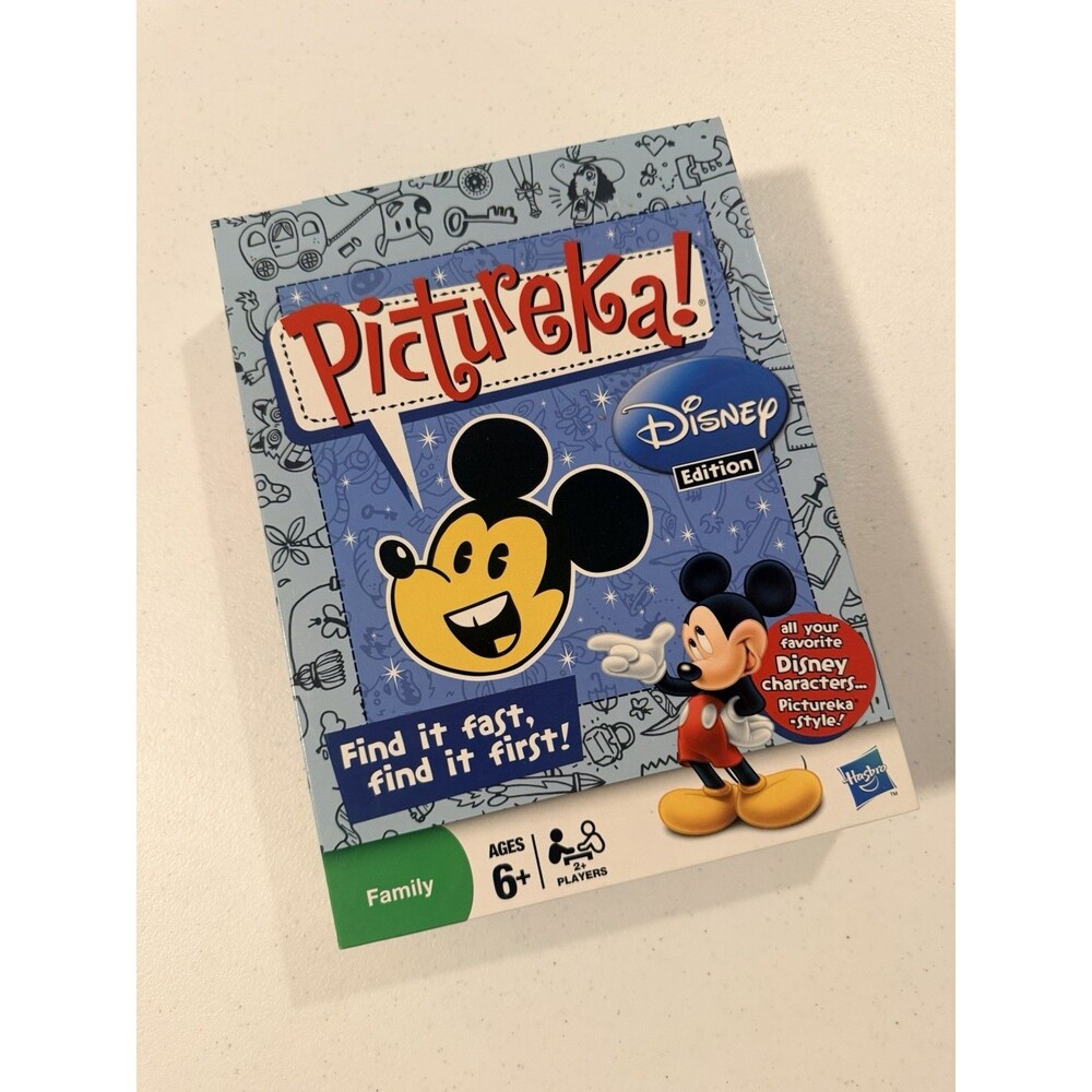 Pictureka Disney Edition Board Game Hasbro Parker Brothers-